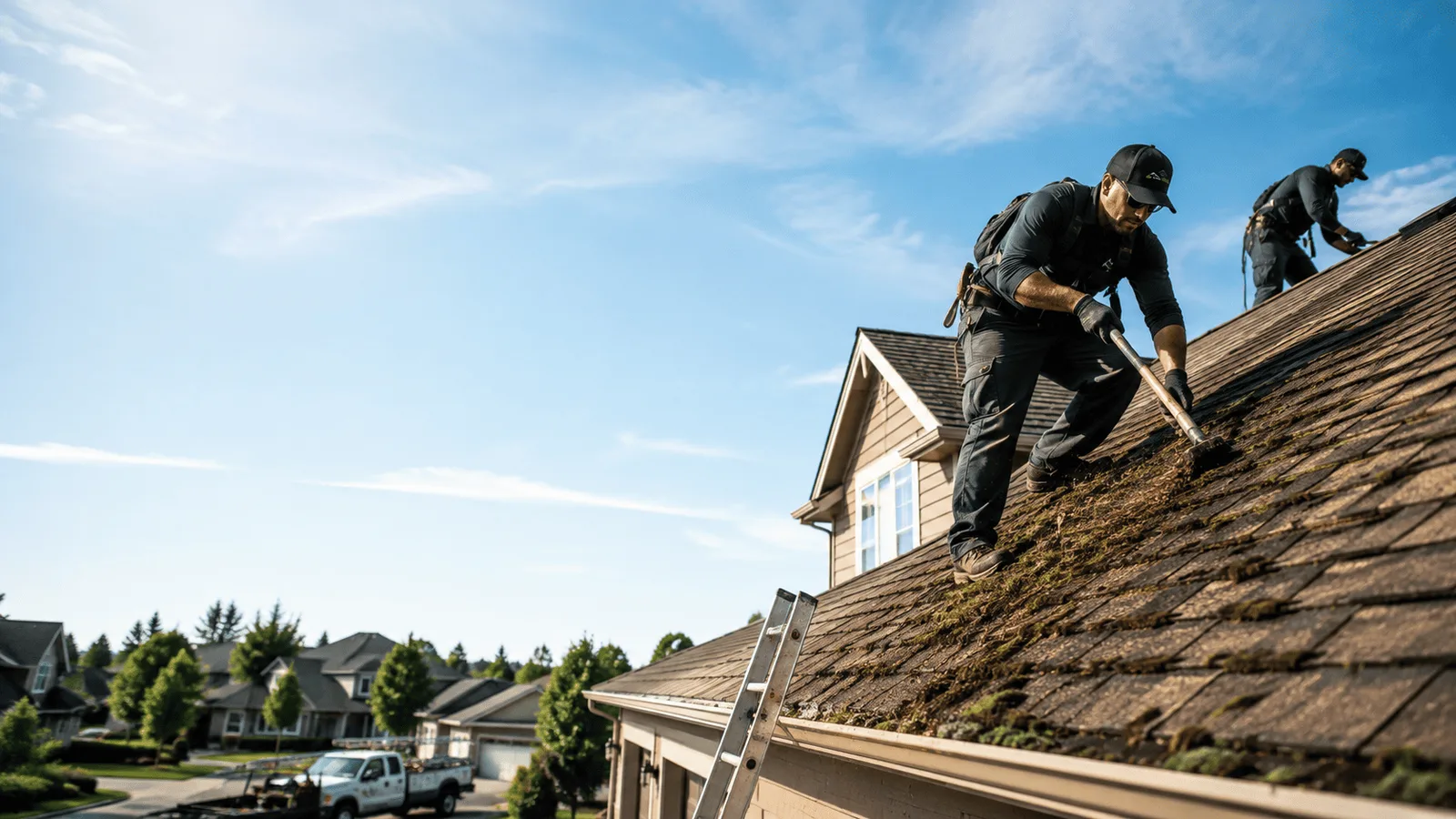 Roof Moss Removal in Aberdeen, OH near me